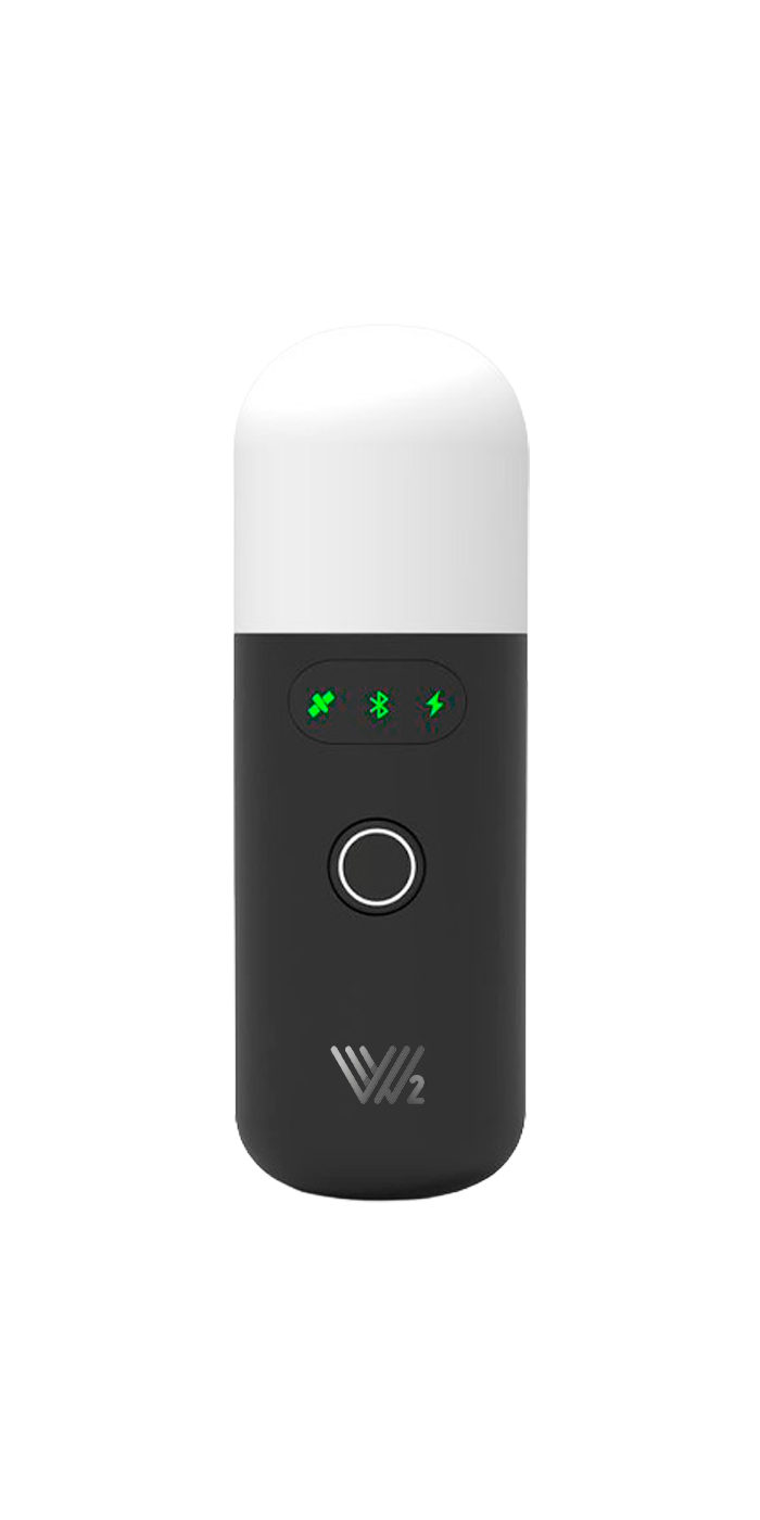 Compact and low-cost Surveying GNSS RTK Receiver Walker 2 with IMU for Tilt Compensation